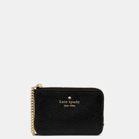 Kate Spade Outlet Chain Card Case - Preorder — Black