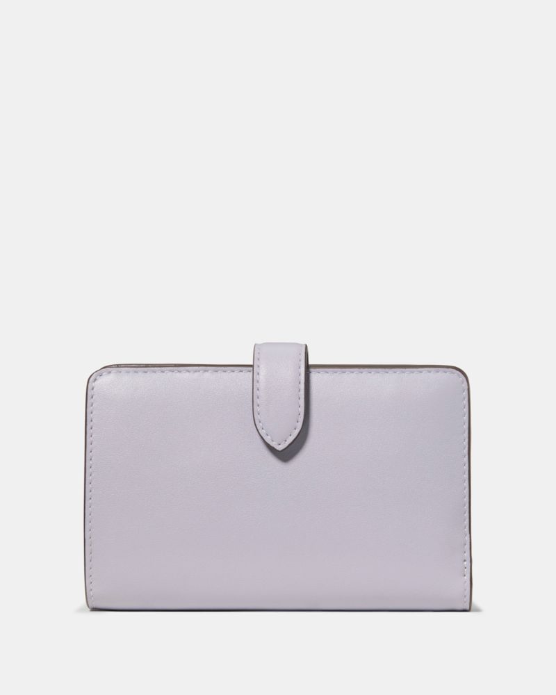 Kate Spade Outlet Smooth Embellishment Medium Compact Wallet - Preorder