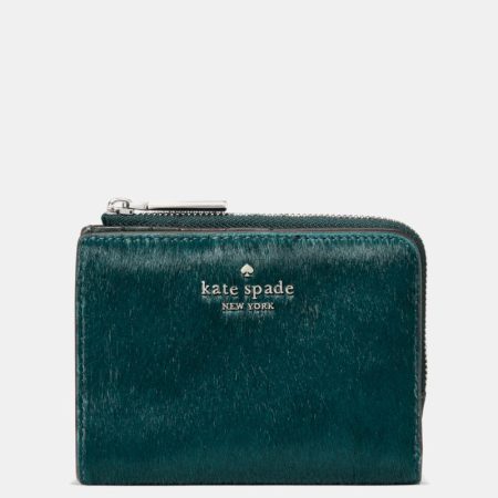 Kate Spade Outlet Haircalf Small L-Zip Wallet - Preorder — Northern Pine