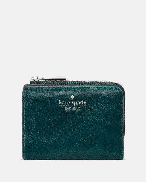 Kate Spade Outlet Haircalf Small L-Zip Wallet - Preorder