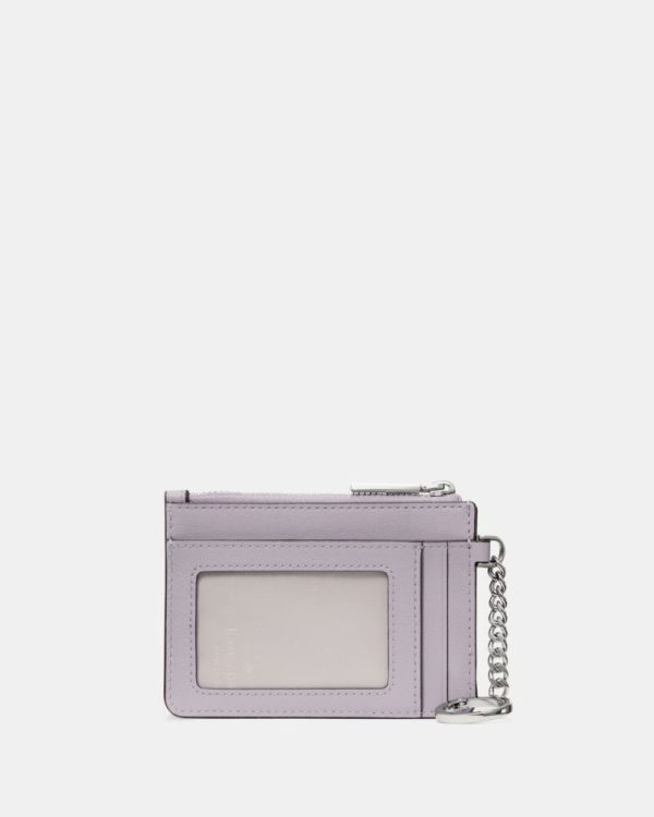 Kate Spade Outlet Smooth Embellishment Key Ring Card Holder - Preorder