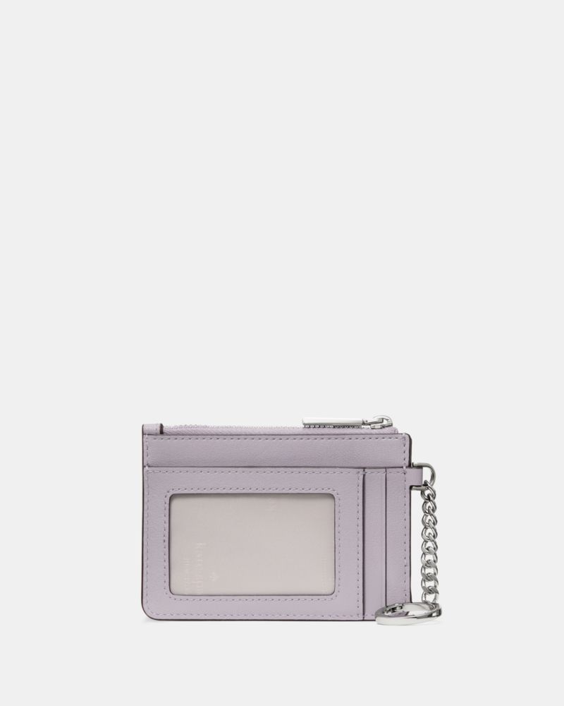 Kate Spade Outlet Smooth Embellishment Key Ring Card Holder - Preorder - Image 3
