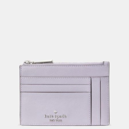 Kate Spade Outlet Large Slim Card Holder - Preorder — Icy Lavender