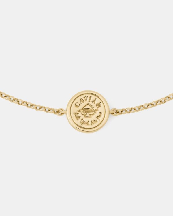 Kate Spade Outlet Caviar And Crimson Caviar Line Bracelet - Preorder