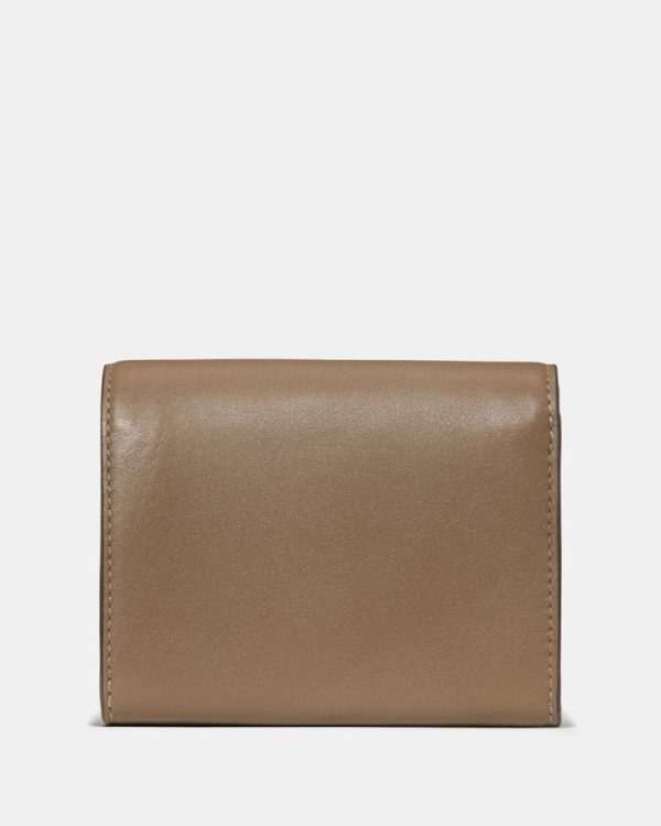 Kate Spade Outlet Smooth Embellishment Small L-Zip Flap Wallet - Preorder