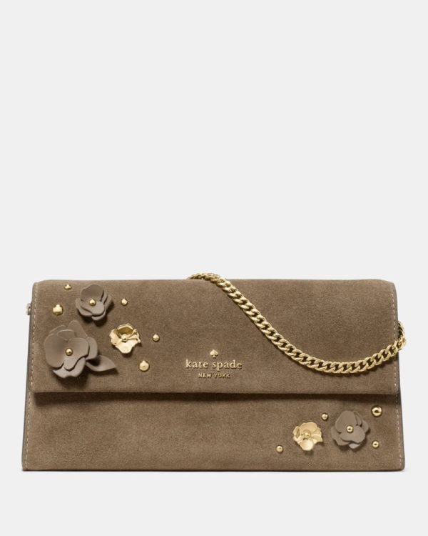 Kate Spade Outlet Scarlette Suede Embellishment - Preorder