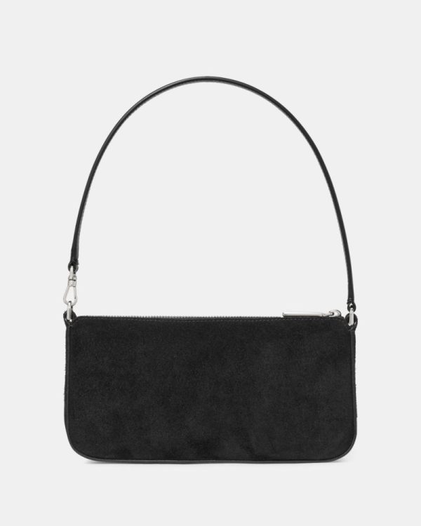 Kate Spade Outlet Gemini Spade Flower Crystal Suede Mini Bag - Preorder
