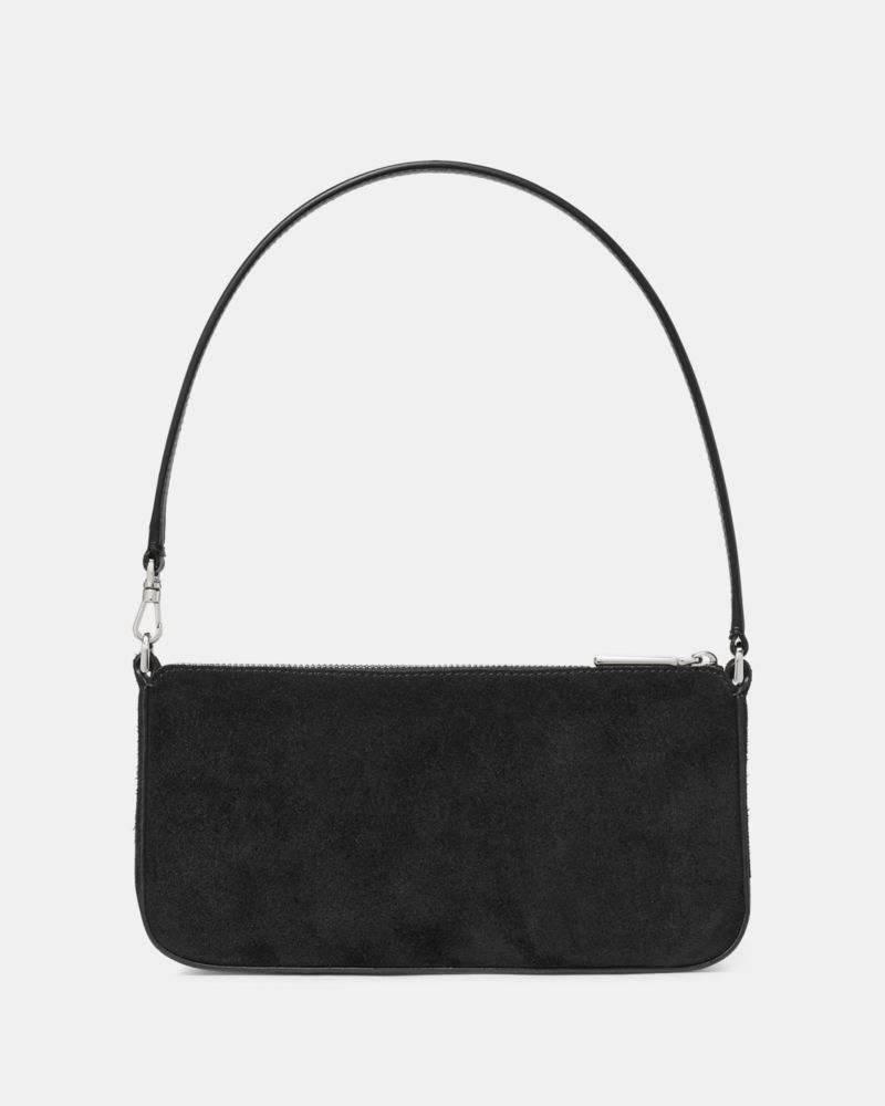 Kate Spade Outlet Gemini Spade Flower Crystal Suede Mini Bag - Preorder