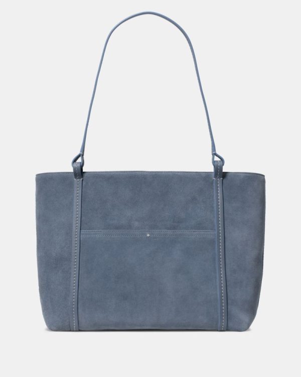 Kate Spade Outlet Marlowe Bow Suede Tote Bag - Preorder