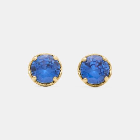 Kate Spade Outlet That Sparkle Round Earrings - Preorder — Sapphire