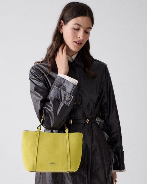 Kate Spade Outlet Marlowe Suede Small Tote Bag - Preorder