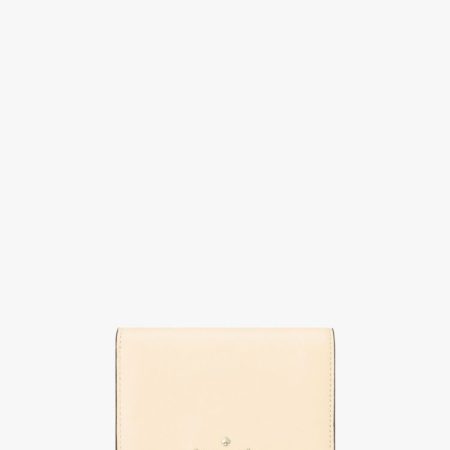 Kate Spade Outlet Small L-Zip Flap Wallet - Preorder — Moon Dust