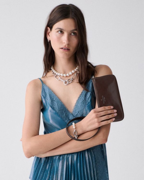 Kate Spade Outlet Gemini Shiny Leather Mini Bag - Preorder