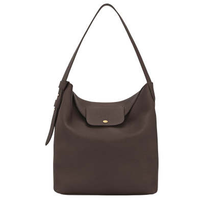 Longchamp Le Cadence L Shoulder Bag Mocha Fall Winter 2026 10394HJZ002