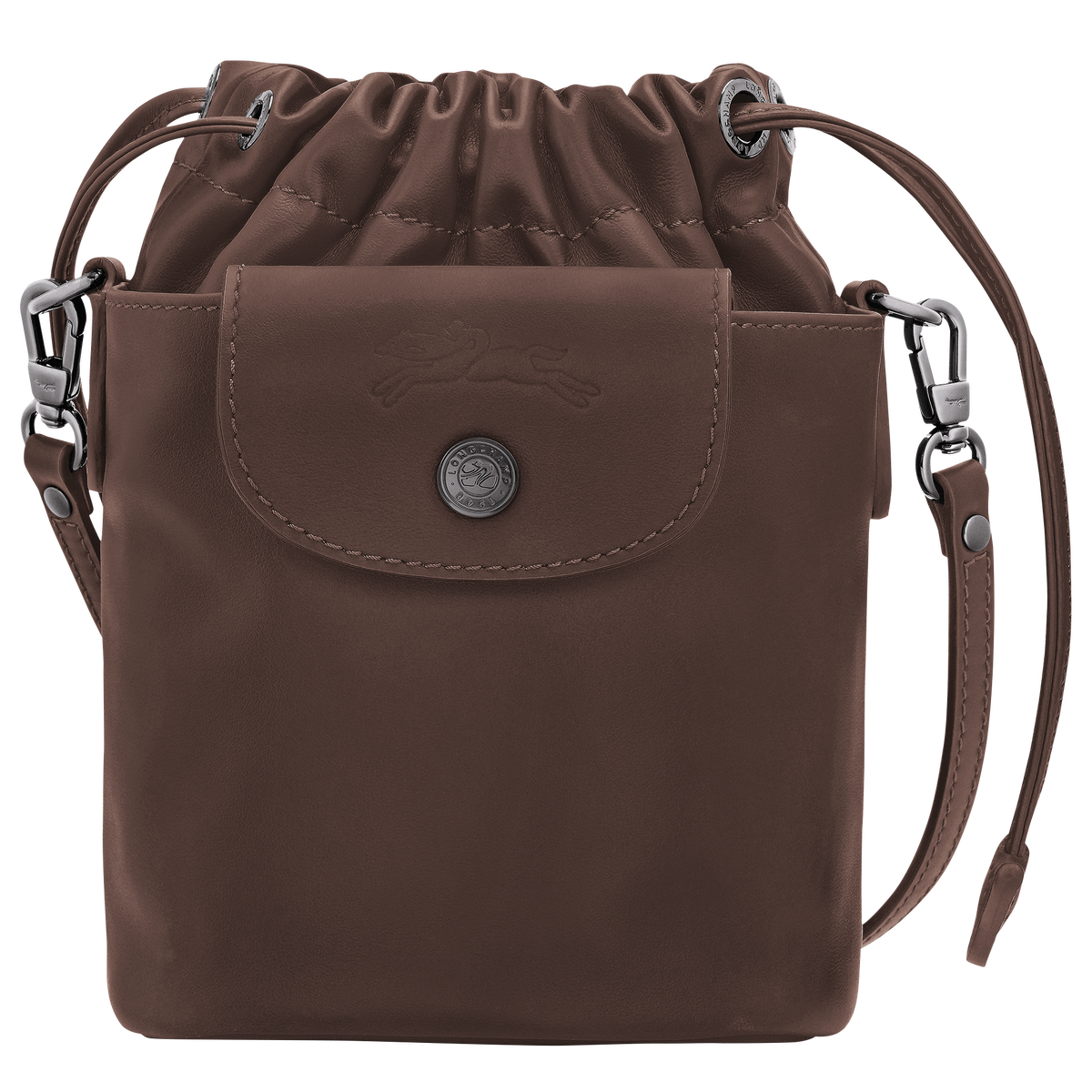 Longchamp Le Cadence S Bucket Bag Mocha Fall Winter 2026 10393HJZ002