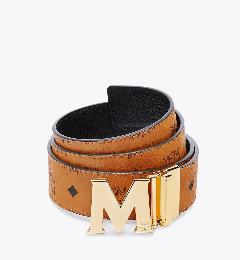 MCM Claus M Reversible Belt 1.5 inch in Disco Visetos CO001 Autumn Winter 2026