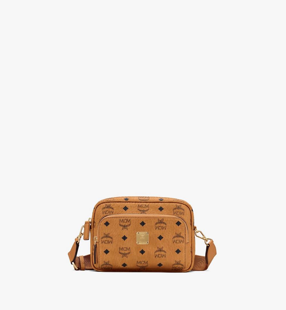 MCM Medium Aren Crossbody Pouch in Disco Visetos CO001 Autumn Winter 2026