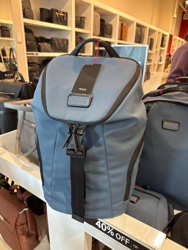 TUMI Vassar Flap Backpack - Outlet Physical Store - Preorder