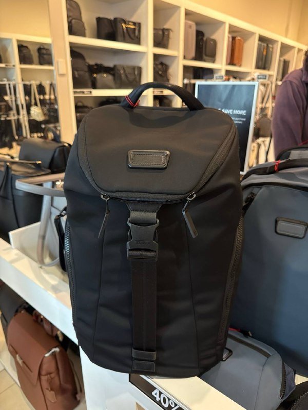 TUMI Vassar Flap Backpack - Outlet Physical Store - Preorder