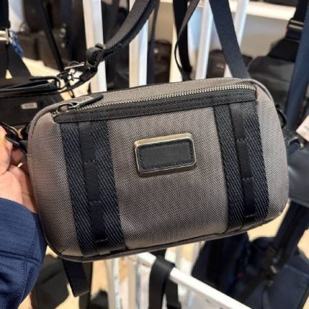 TUMI Small Clutch Crossbody - Outlet Physical Store - Preorder — Castle Rock Grey