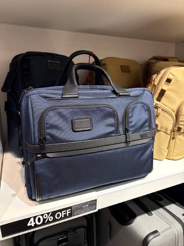 TUMI Expandable Organizer Laptop Brief - Outlet Physical Store - Preorder