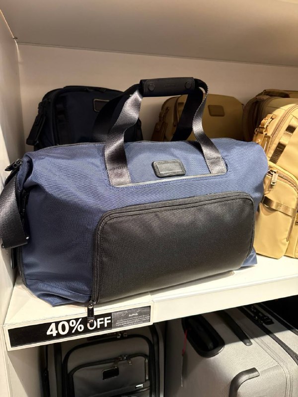 TUMI Double Expansion Travel Satchel - Outlet Physical Store - Preorder