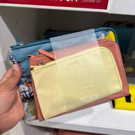TUMI Malta Pouch Trio - Outlet Physical Store - Preorder — Mediterranean Multi