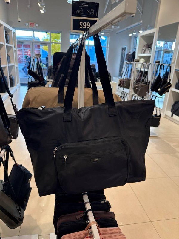 TUMI Packable Tote - Outlet Physical Store - Preorder