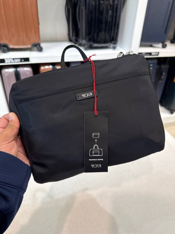 TUMI Packable Duffel - Outlet Physical Store - Preorder
